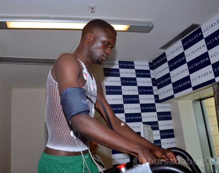 Bakaye Traore sağlık kontrolünden geçti