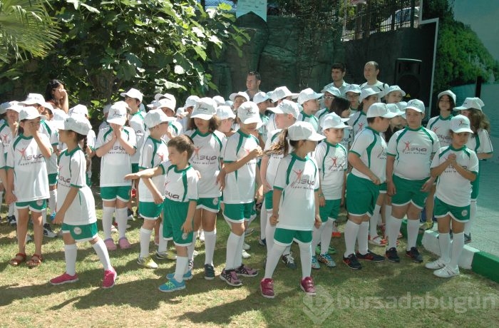 Asya Spor tesisleri yaz okullarını açılışını yaptı...