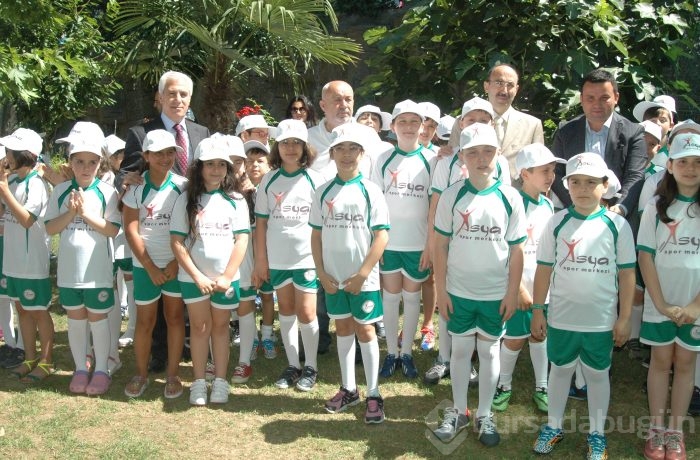 Asya Spor tesisleri yaz okullarını açılışını yaptı...