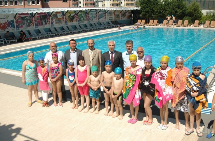 Asya Spor tesisleri yaz okullarını açılışını yaptı...
