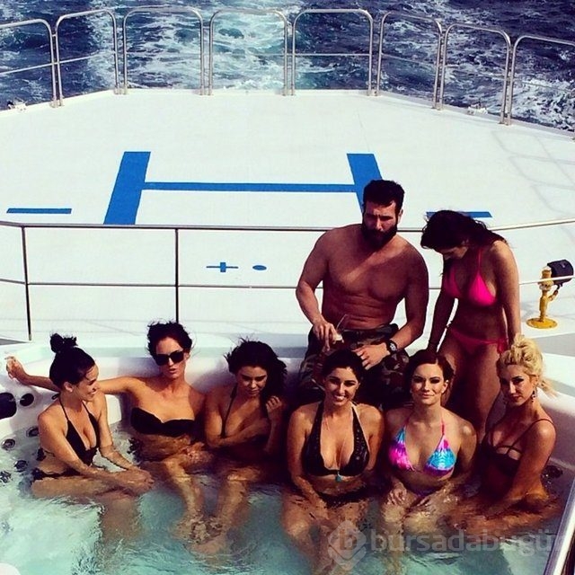 Dan Bilzerian yine olay yarattı...