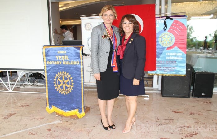 Yeşil Rotary'de  Hülya Köseleci dönemi...