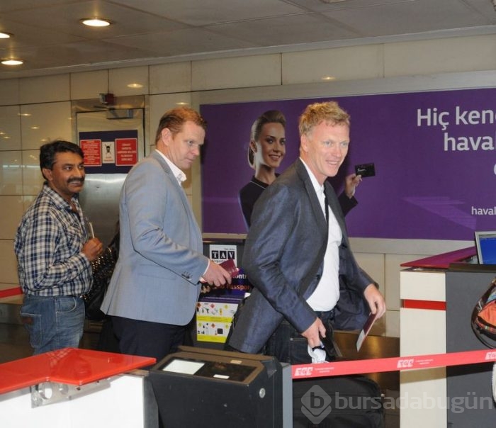 David Moyes İstanbul'dan ayrıldı
