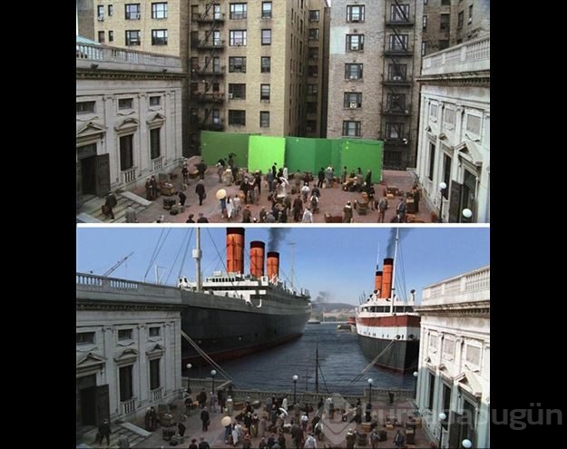 Görsel efektler olmadan filmler ve diziler...
