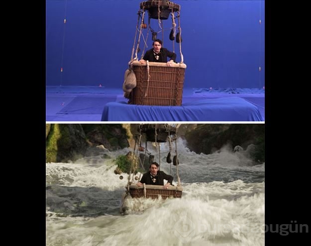 Görsel efektler olmadan filmler ve diziler...