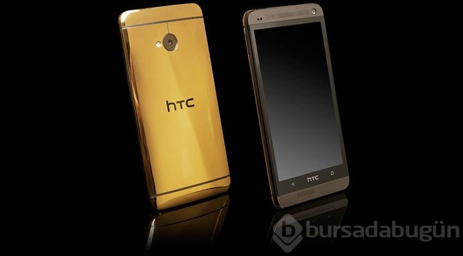 24 ayar altın HTC One görücüye çıktı