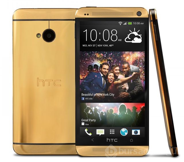24 ayar altın HTC One görücüye çıktı