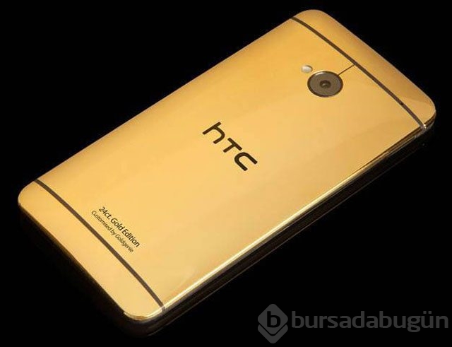 24 ayar altın HTC One görücüye çıktı