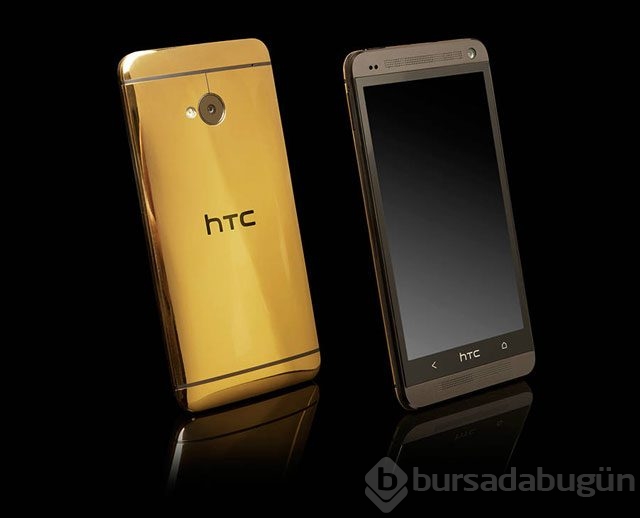 24 ayar altın HTC One görücüye çıktı