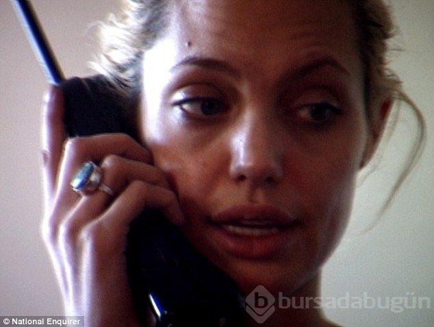Angelina Jolie'yi hiç böyle görmediniz