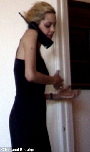 Angelina Jolie'yi hiç böyle görmediniz
