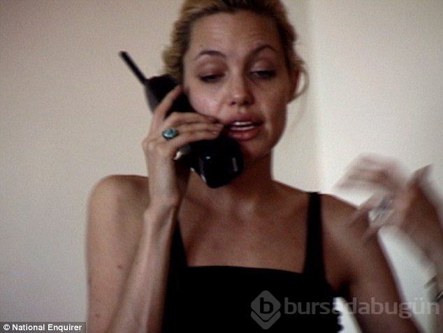 Angelina Jolie'yi hiç böyle görmediniz