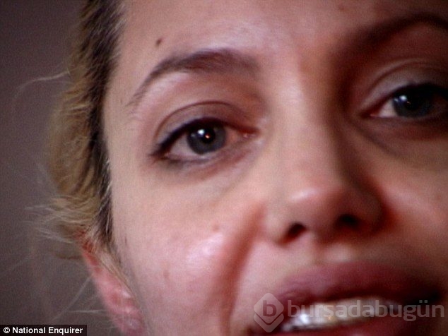 Angelina Jolie'yi hiç böyle görmediniz