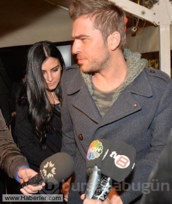 Neslişah Erkoçlar ve Engin Altan Düzyatan ön balayında