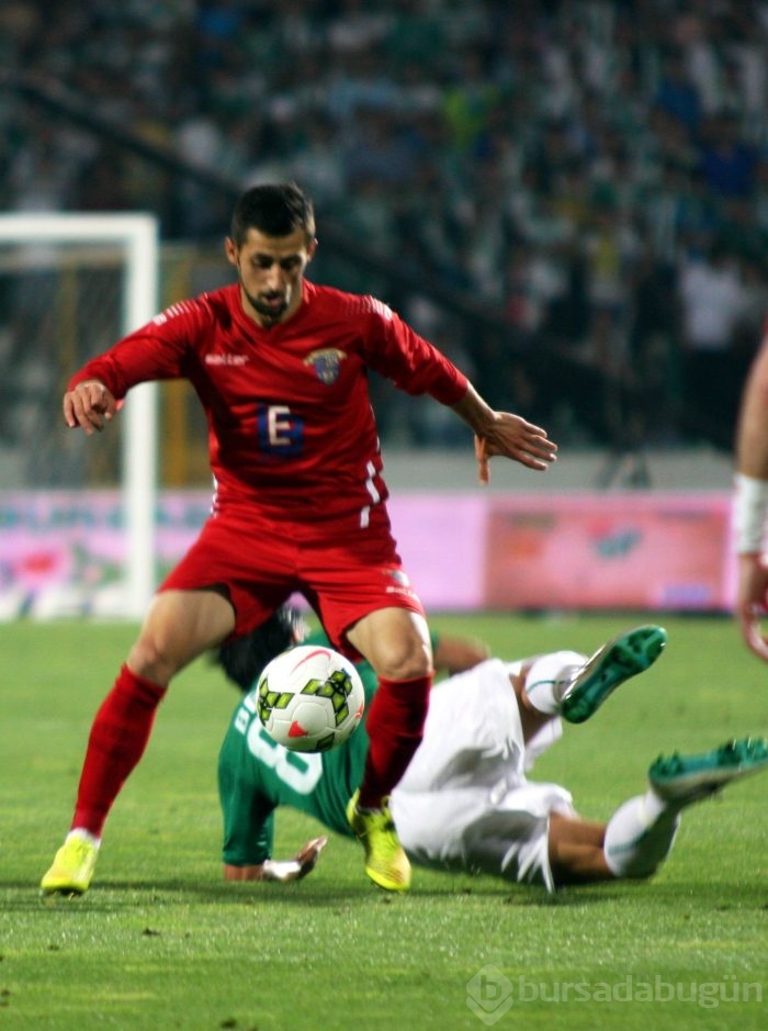 Bursaspor Chikhura Sachkhere duvarını aşamadı:0-0