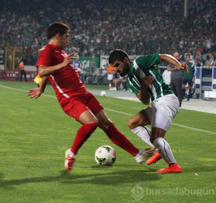 Bursaspor Chikhura Sachkhere duvarını aşamadı:0-0