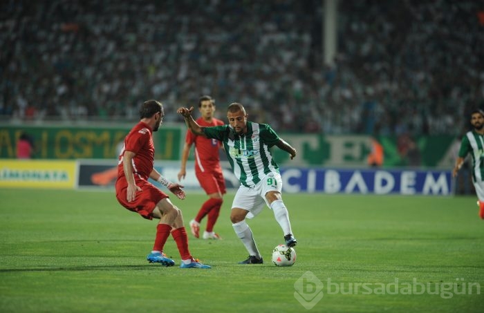 Bursaspor Chikhura Sachkhere duvarını aşamadı:0-0
