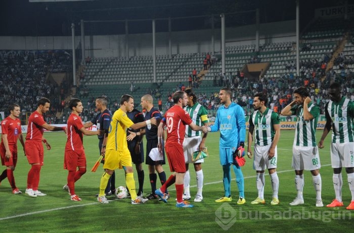 Bursaspor Chikhura Sachkhere duvarını aşamadı:0-0