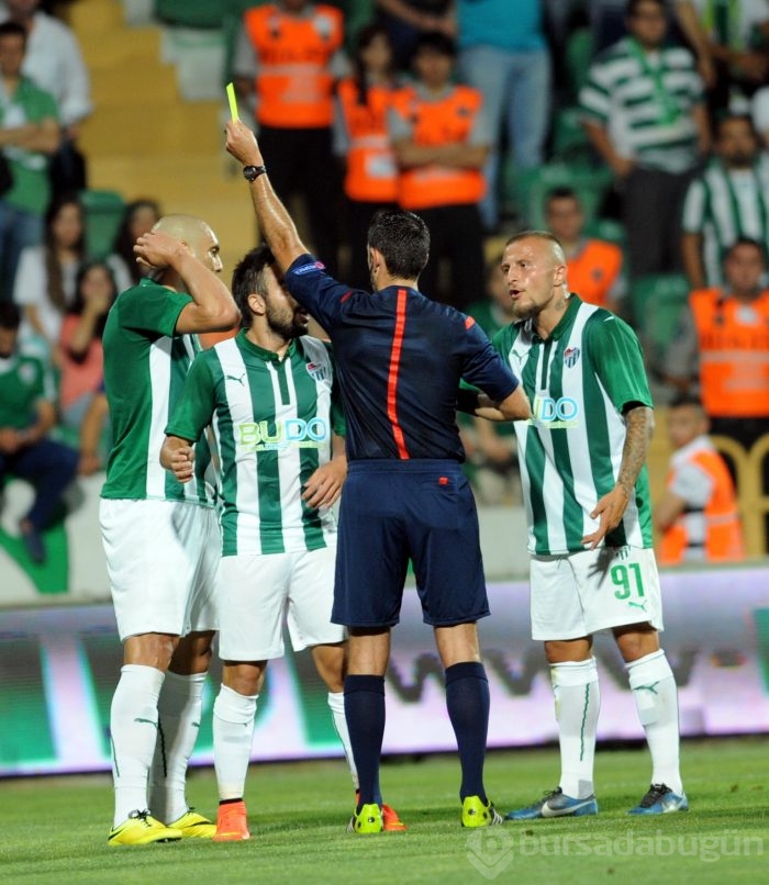 Bursaspor Chikhura Sachkhere duvarını aşamadı:0-0