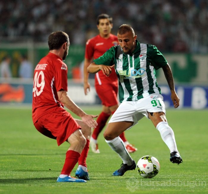 Bursaspor Chikhura Sachkhere duvarını aşamadı:0-0
