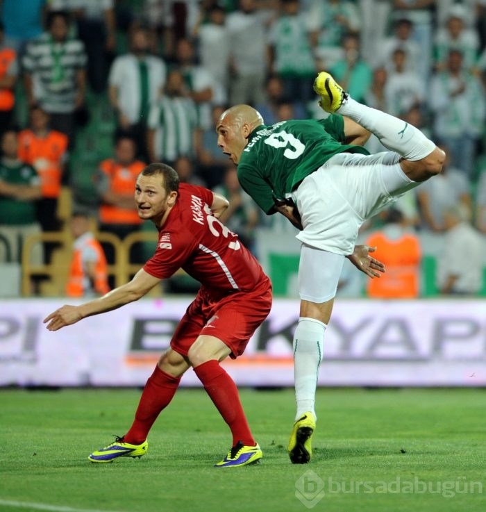 Bursaspor Chikhura Sachkhere duvarını aşamadı:0-0