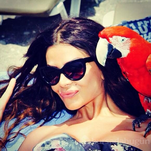 Kader Loth Antalya'da tatilde
