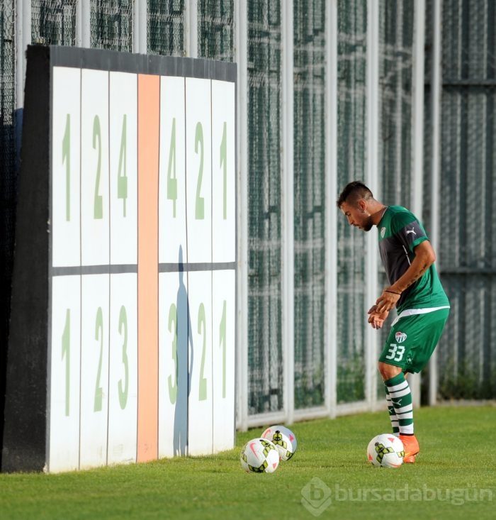 Bursaspor rövanş hazırlıklarına başladı