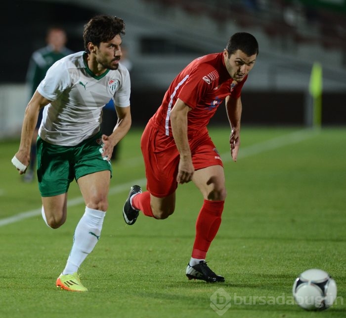 Bursaspor Avrupa'ya veda etti!