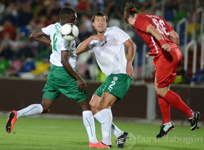 Bursaspor Avrupa'ya veda etti!
