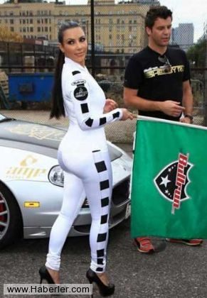 Kim Kardashian kaslı vücut yaptı
