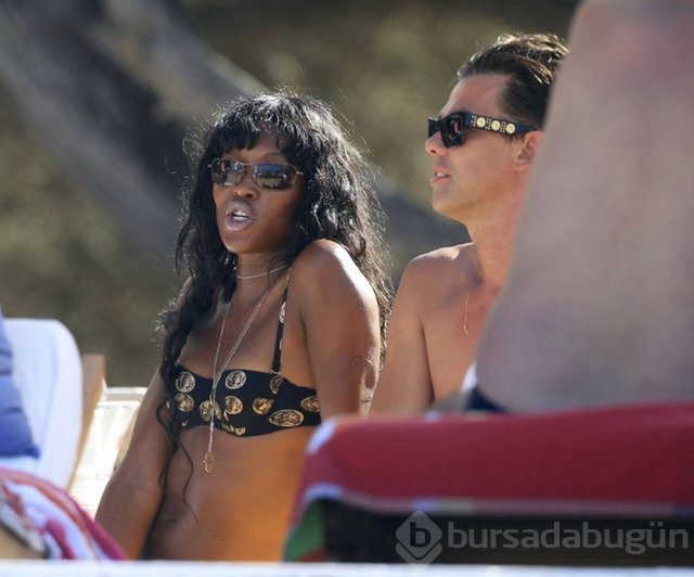 Kate Moss ve Naomi Campbell Bodrum'da ortalığı birbirine kattı