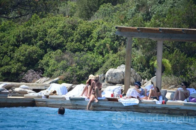 Kate Moss ve Naomi Campbell Bodrum'da ortalığı birbirine kattı