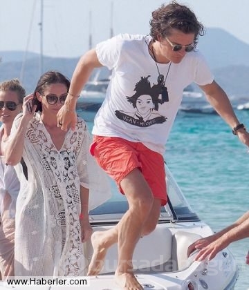 Orlando Bloom'un kaçamağı böyle görüntülendi