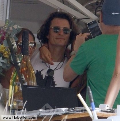 Orlando Bloom'un kaçamağı böyle görüntülendi