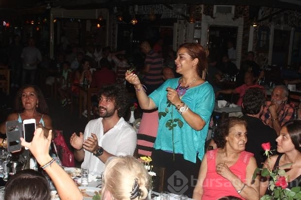 Tanyeli eşiyle Bodrum'da