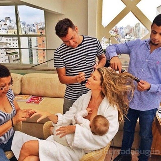 Gisele Bündchen'den sessizlik yemini!