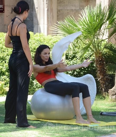 Şebnem Sürücü pilates hocası oldu
