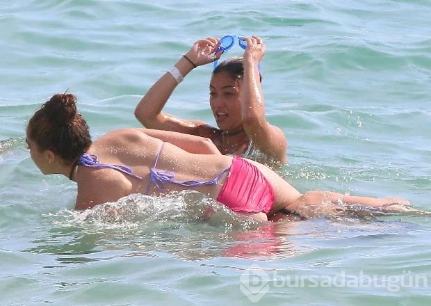 Lourdes Leon tatile devam ediyor