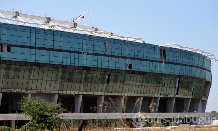 Timsah Arena'da çalışmalar hız kazandı
