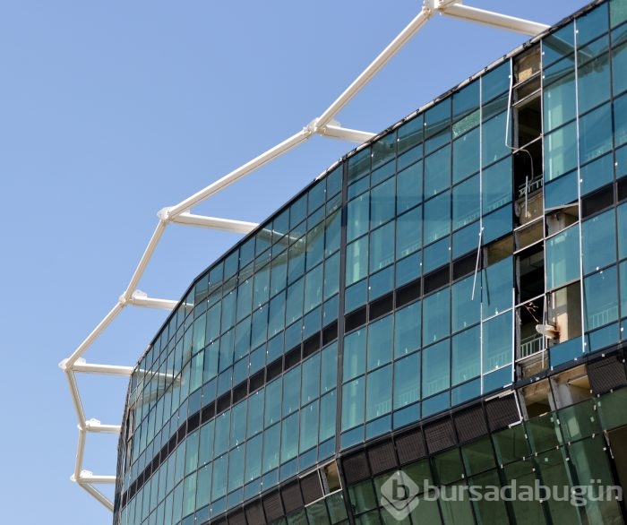 Timsah Arena'da çalışmalar hız kazandı