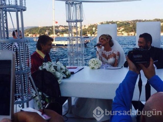 Yeni evliler balayında!