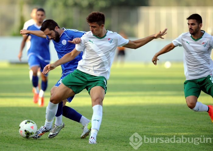 Bursaspor Orhangazispor'a gol yağdırdı:5-1