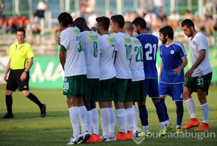 Bursaspor Orhangazispor'a gol yağdırdı:5-1