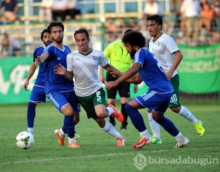Bursaspor Orhangazispor'a gol yağdırdı:5-1