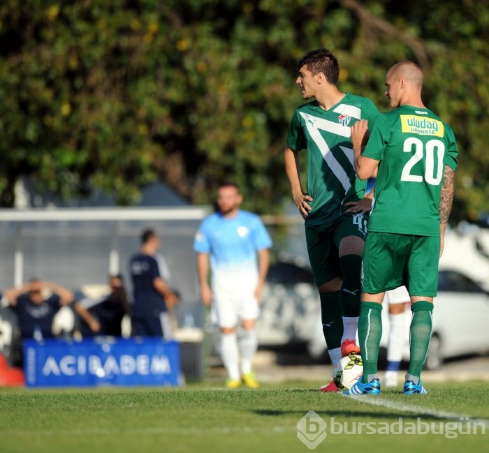 Bursaspor'dan 4 gollü prova