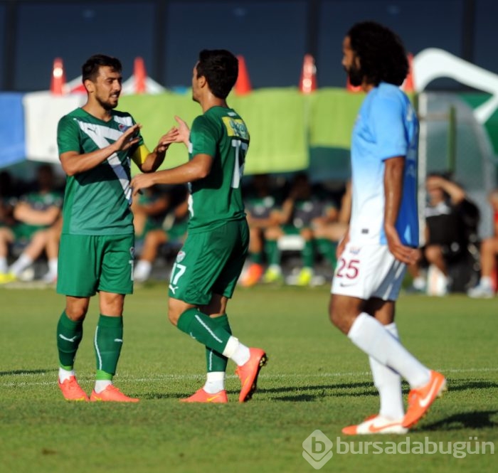 Bursaspor'dan 4 gollü prova