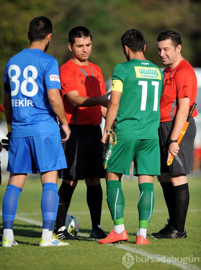 Bursaspor'dan 4 gollü prova