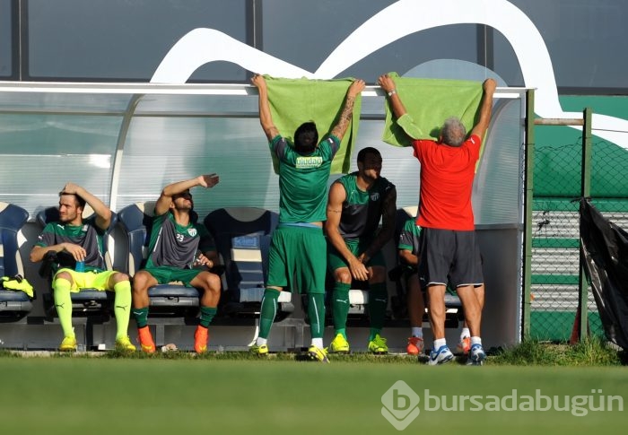 Bursaspor'dan 4 gollü prova