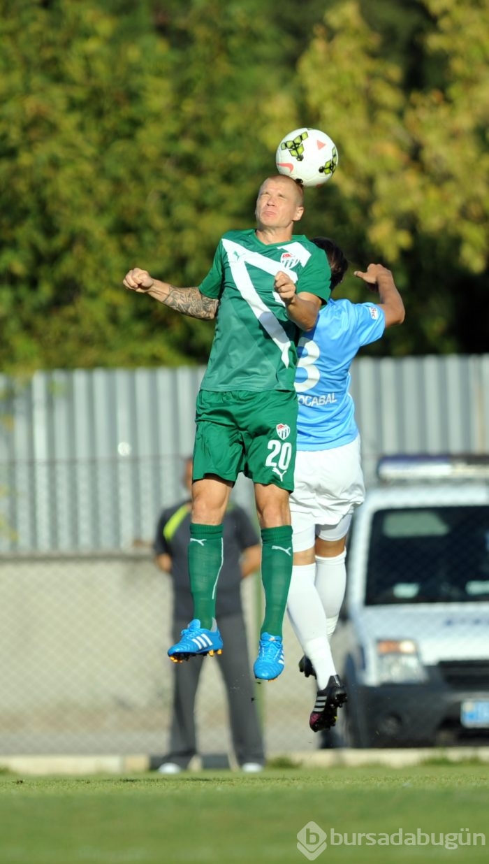 Bursaspor'dan 4 gollü prova