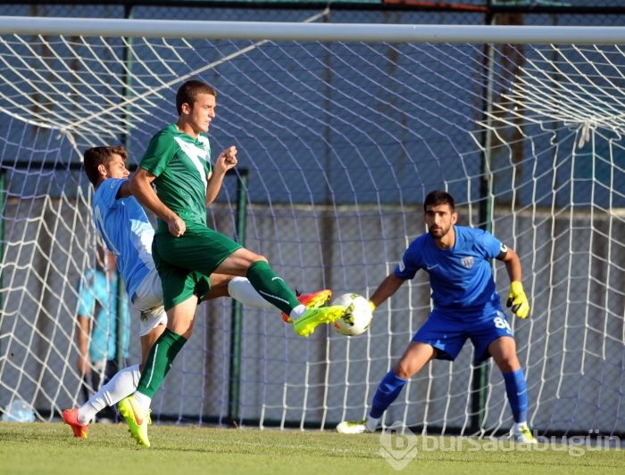 Bursaspor'dan 4 gollü prova